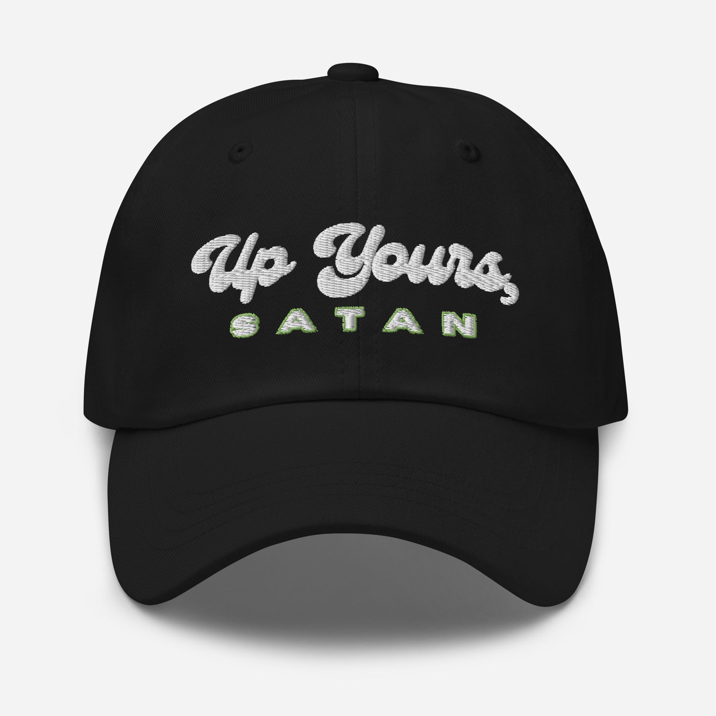 Up Yours Satan Ball Cap
