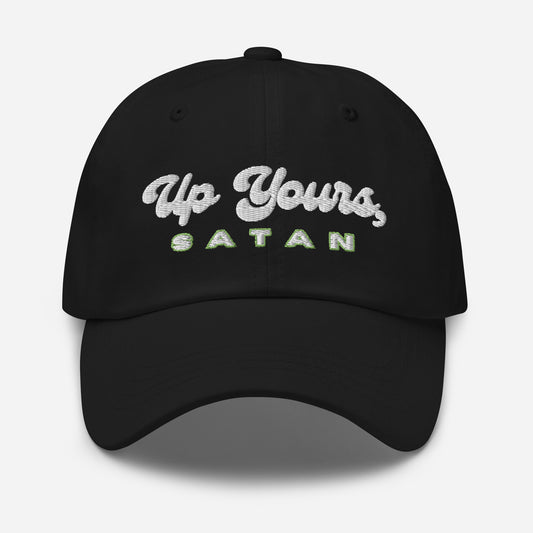Up Yours Satan Ball Cap
