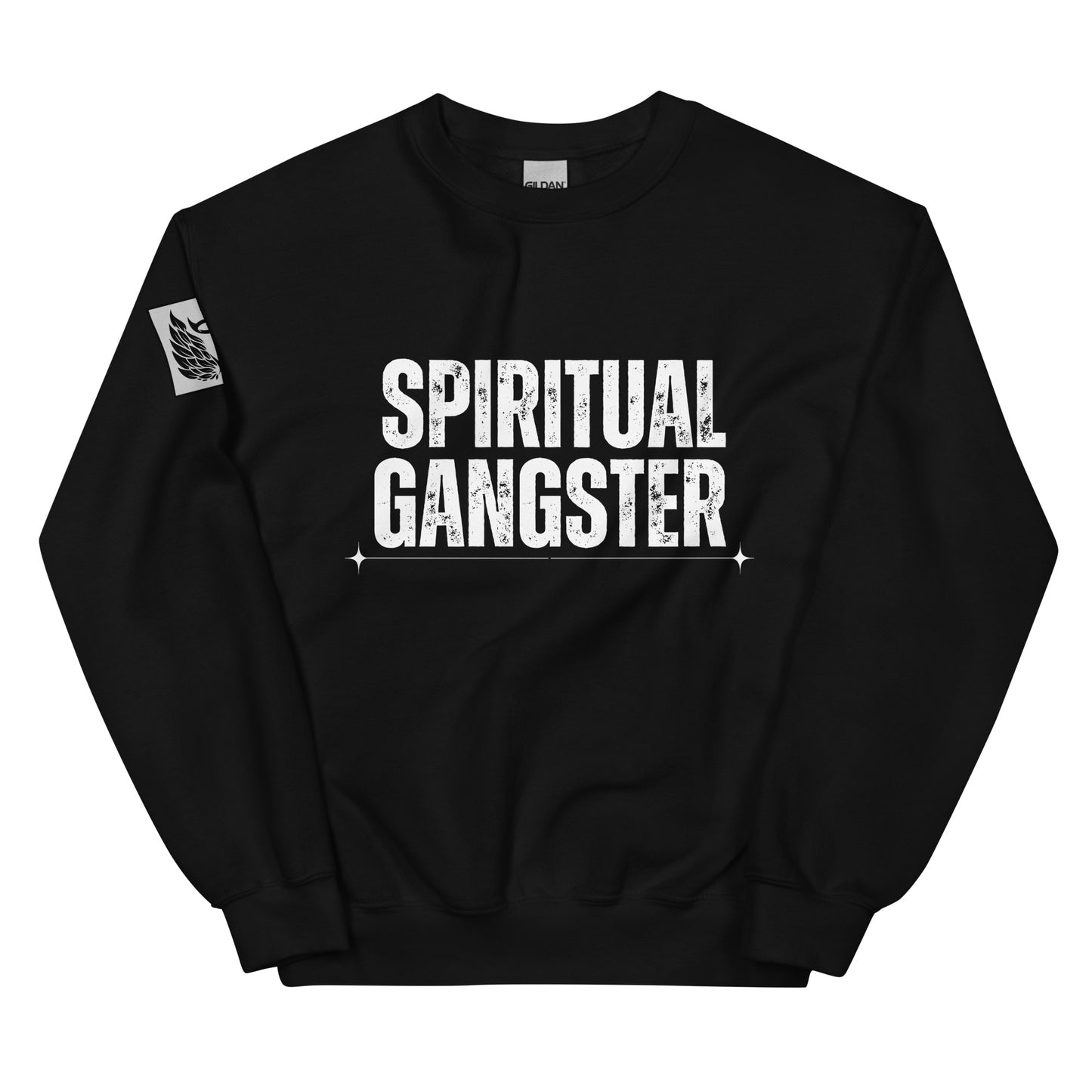 Spiritual Gangster Black Unisex Sweatshirt