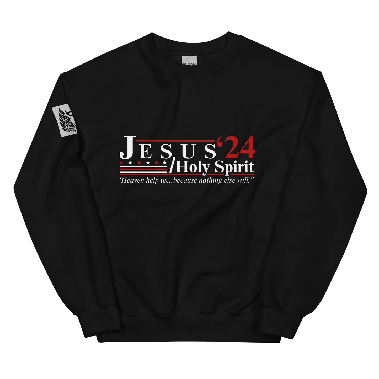 Jesus 2024 Black Unisex Sweatshirt