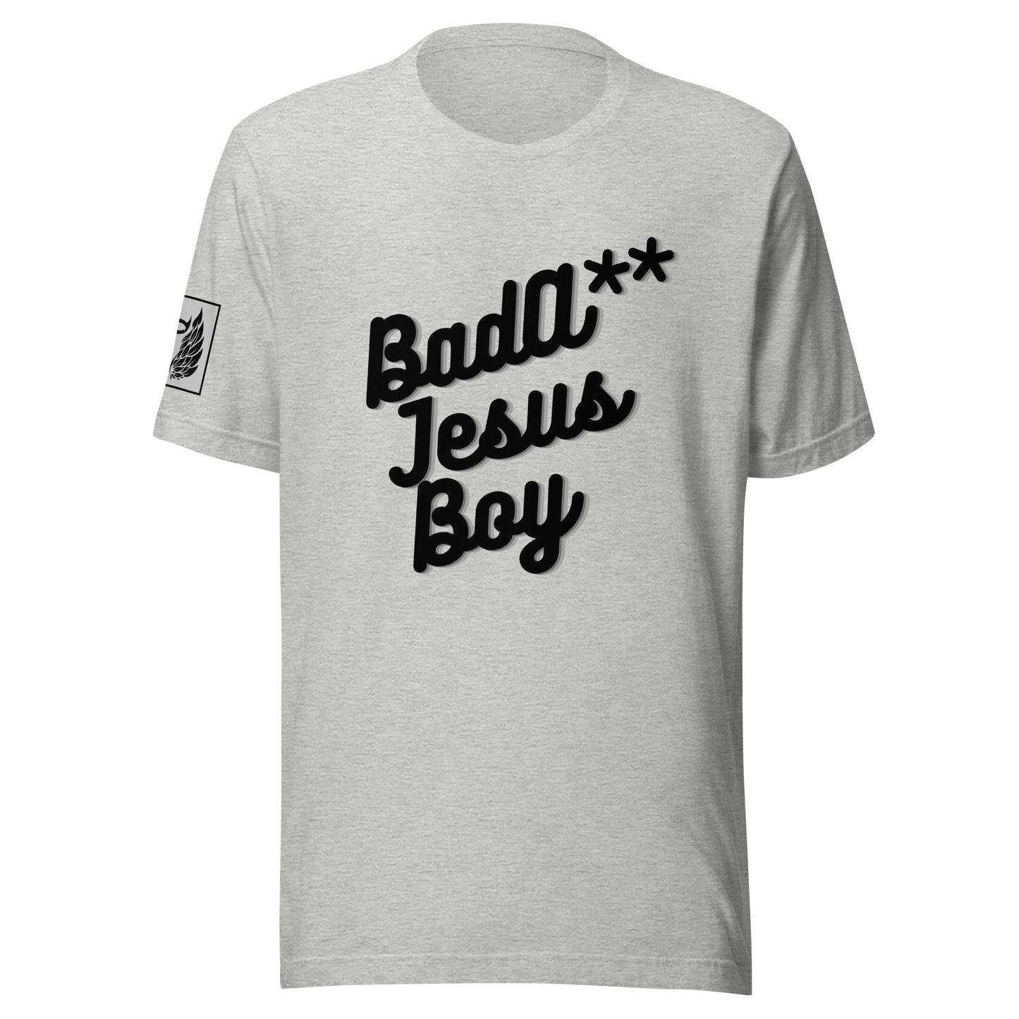 BadA** Jesus Boy Grey Unisex T-shirt