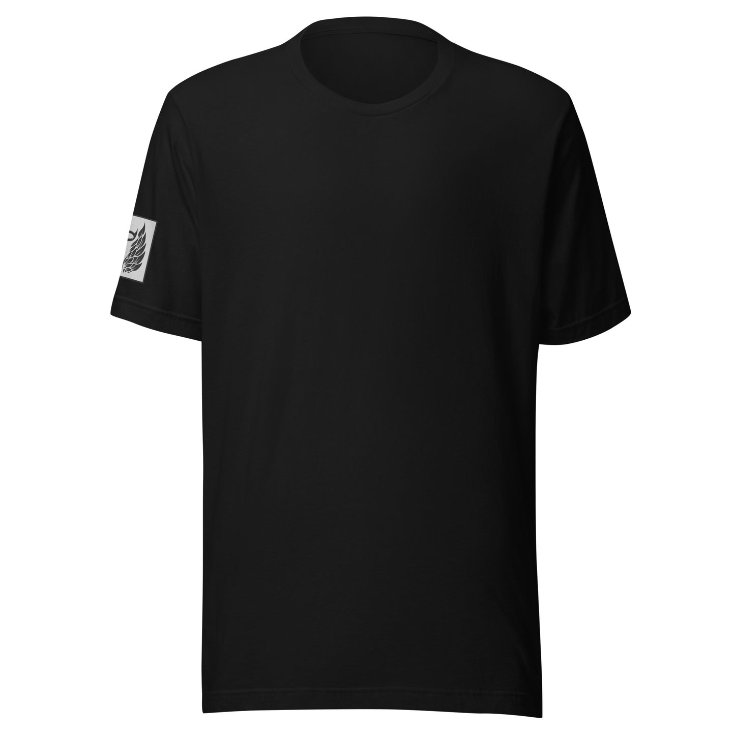 Guardian Angel Black (design on BACK) Unisex T-Shirt