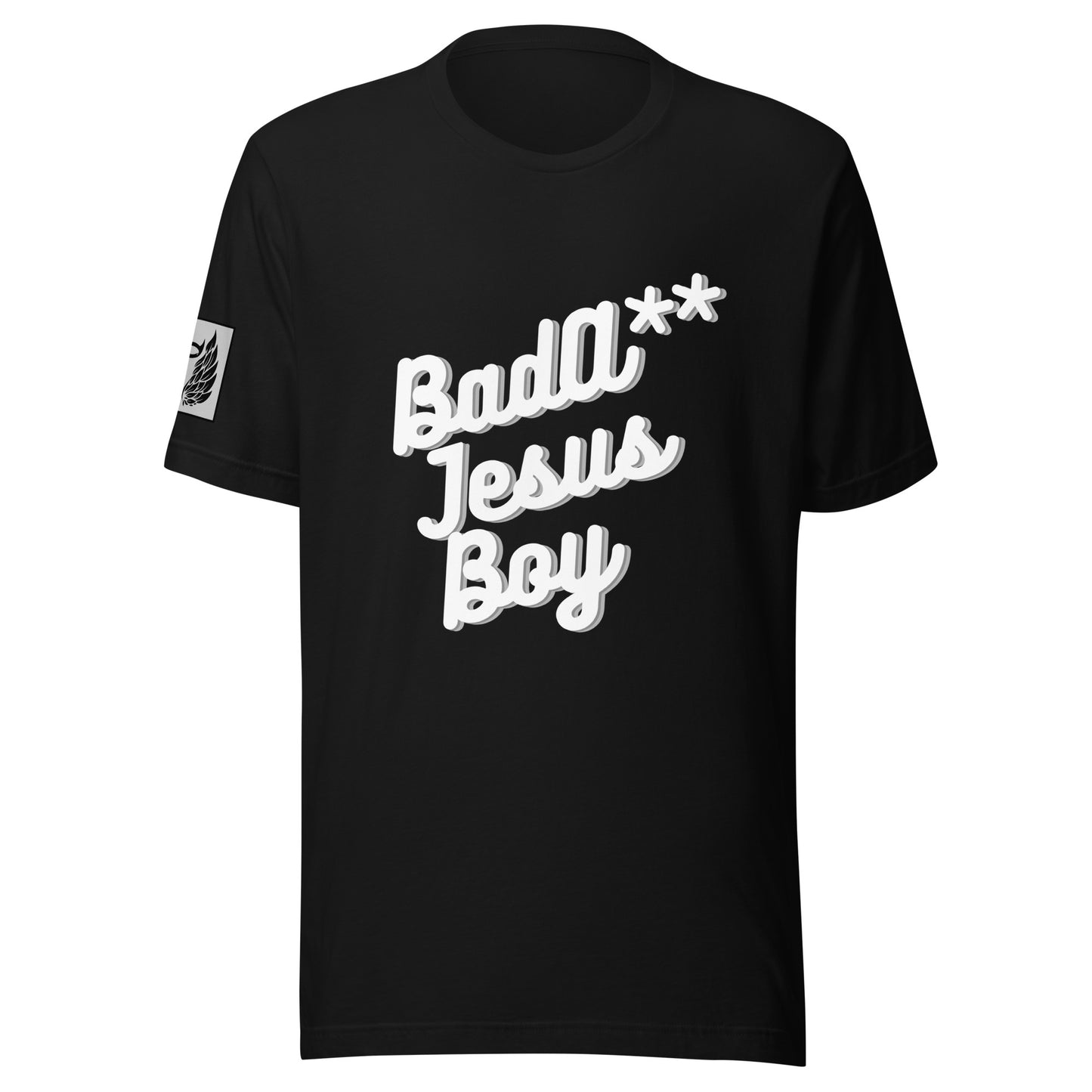 BadA** Jesus Boy Black Unisex T-shirt