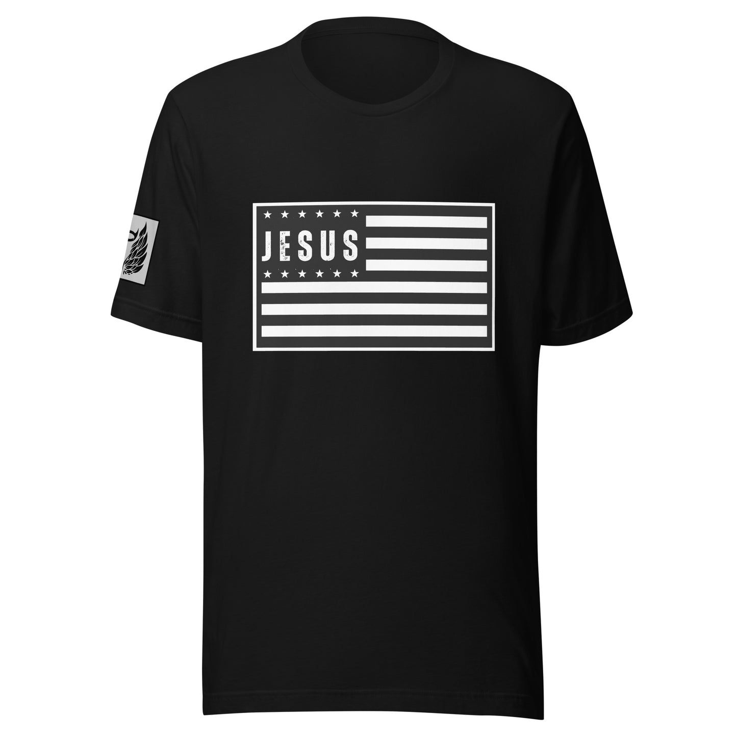 Jesus In America Black Unisex t-shirt