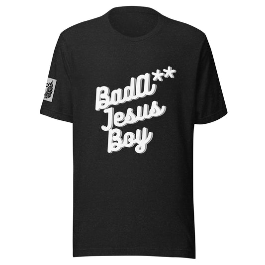 BadA** Jesus Boy Black Unisex T-shirt