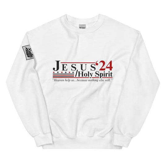 Jesus 2024 White Sweatshirt