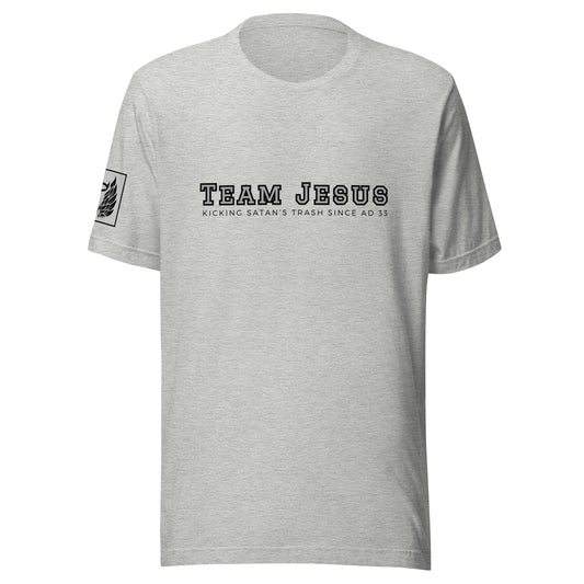 Team Jesus Grey Unisex T-Shirt