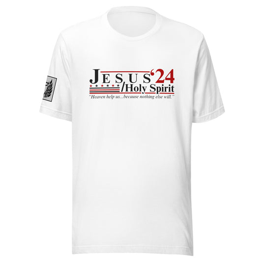 Jesus 2024 White Unisex t-shirt