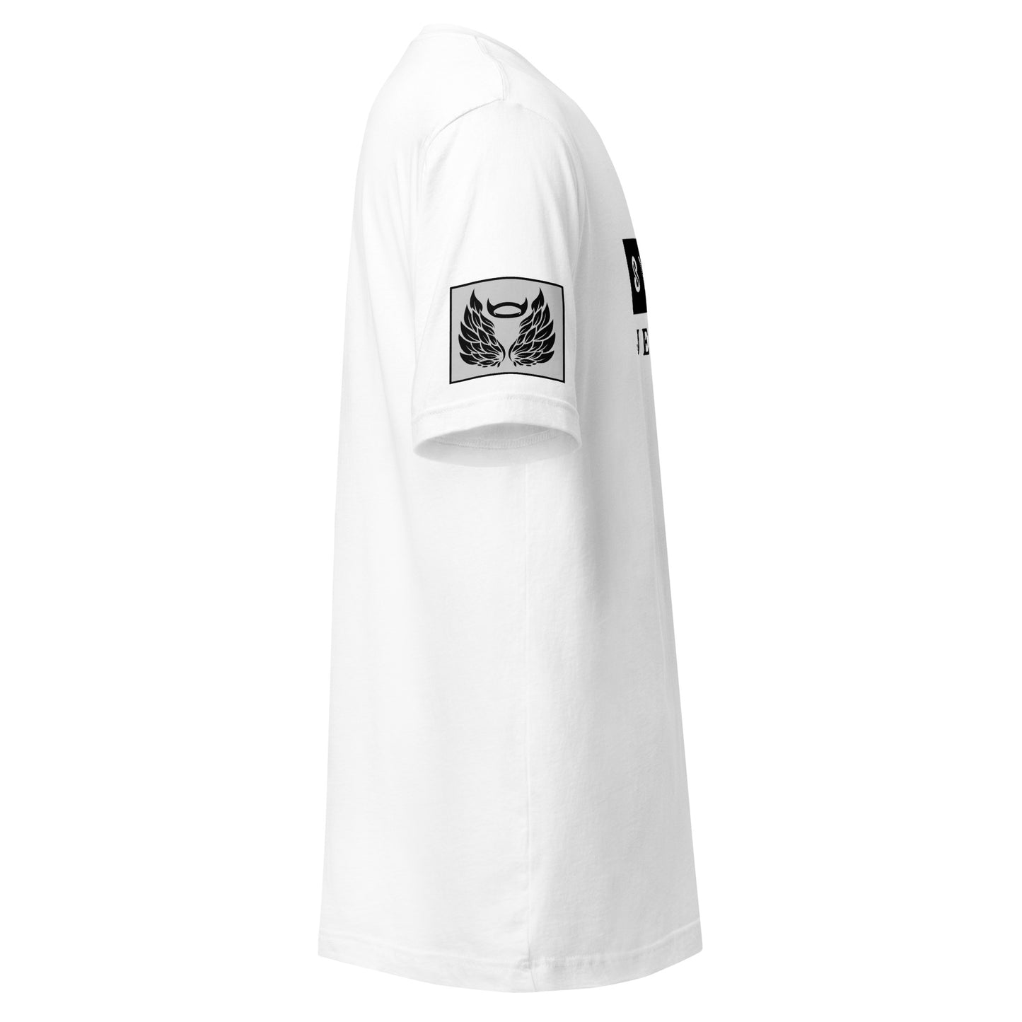 Spicy Jesus Girl White Unisex T-Shirt