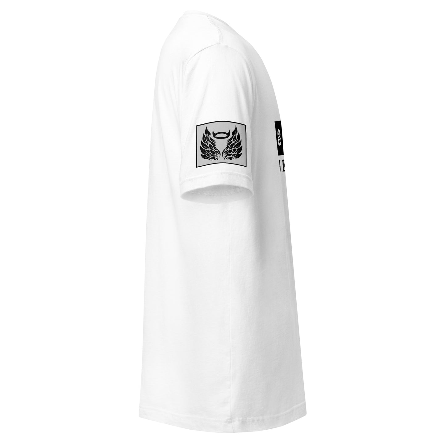 Spicy Jesus Boy White Unisex T-Shirt